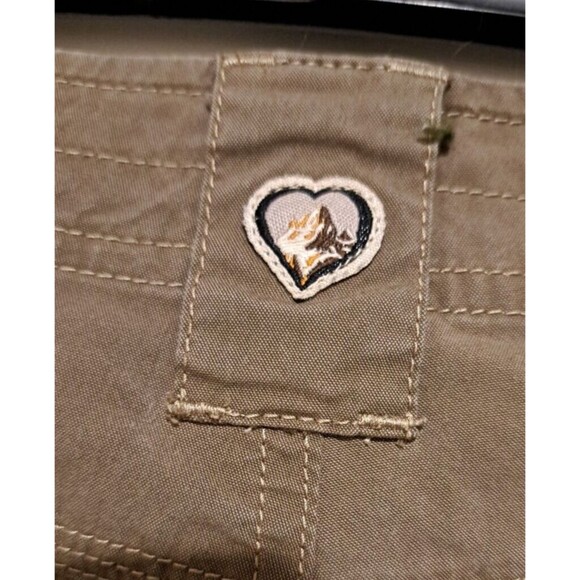 Kuhl Hiking Trail Outdoor Cargo Convertible Roll Up Bootcut Pants Women 14 Brown - Picture 10 of 16